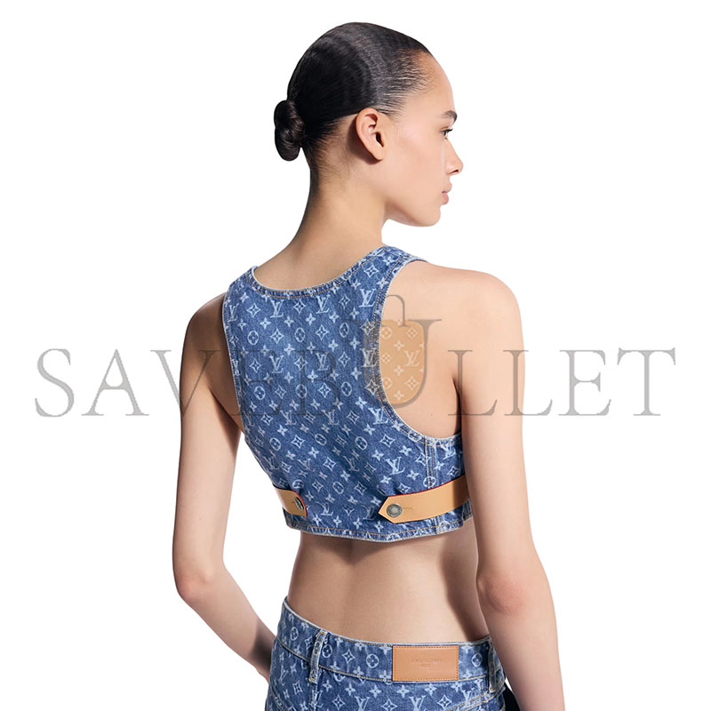 l0vis vvtt0n monogram De*1m crop top 1ahia5